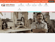 Tablet Screenshot of insidesoftwares.com